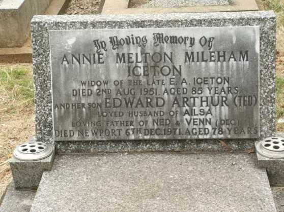 HS annie m m wild iceton