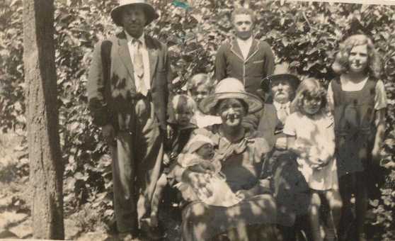 Lavender Clement and Icie with children